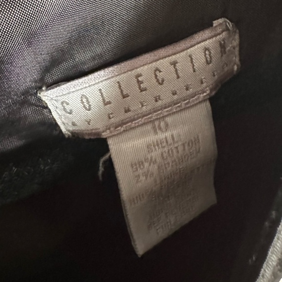 Collection B Elegant Belted Black Dress Size 10 - Picture 3 of 3